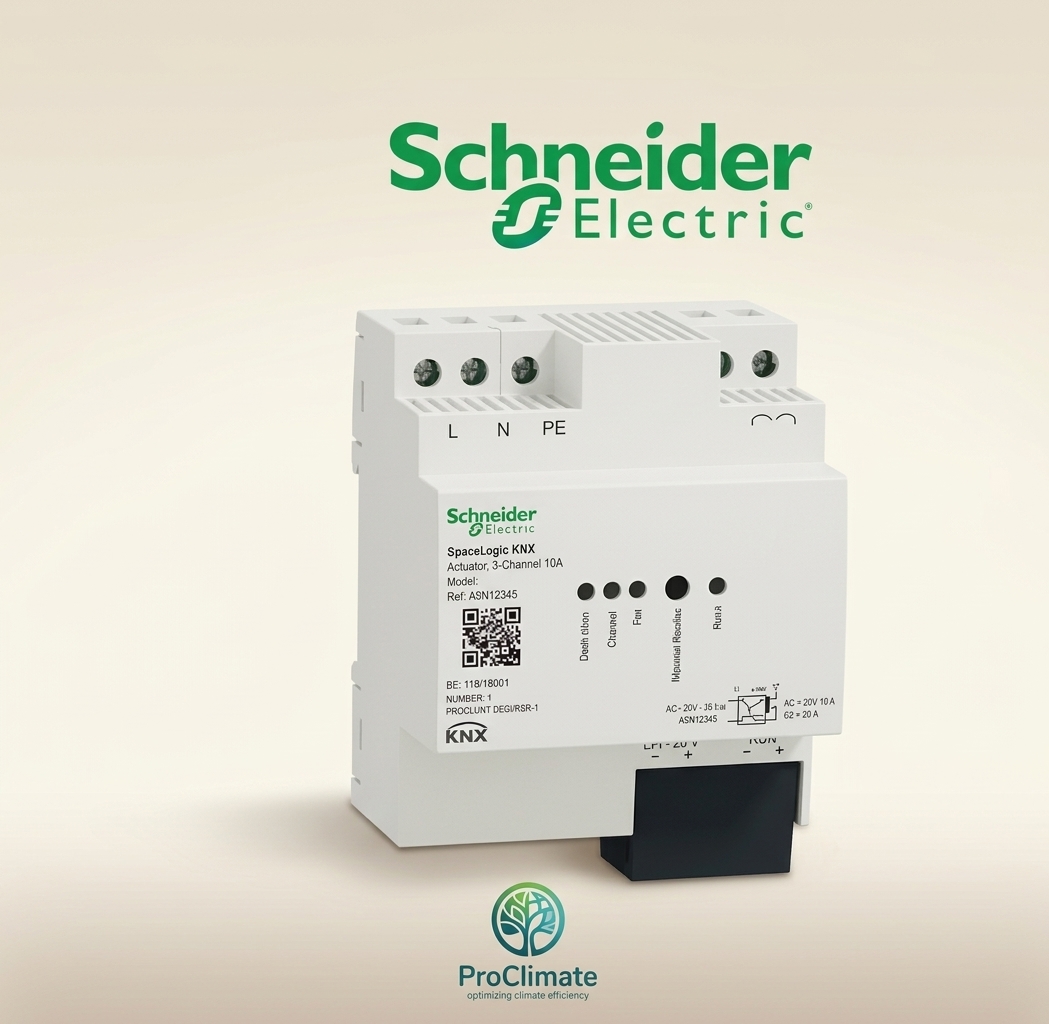 Sursă de alimentare KNX Schneider SpaceLogic 640 mA cu ieșire auxiliară 30 V DC, MTN6513-1202