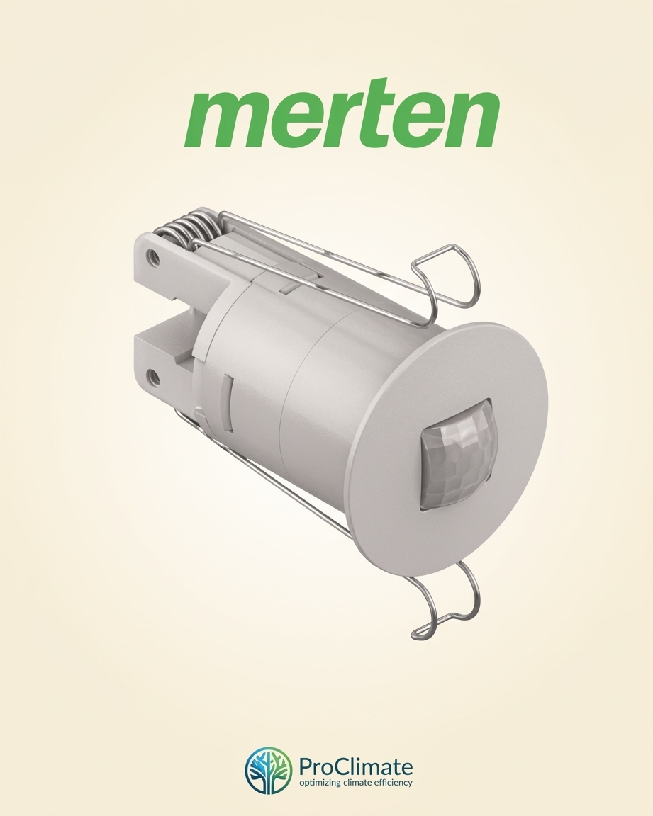 Detector de prezență KNX Schneider Mini, 360°, cu control constant al luminii, alb, MEG6303-0019