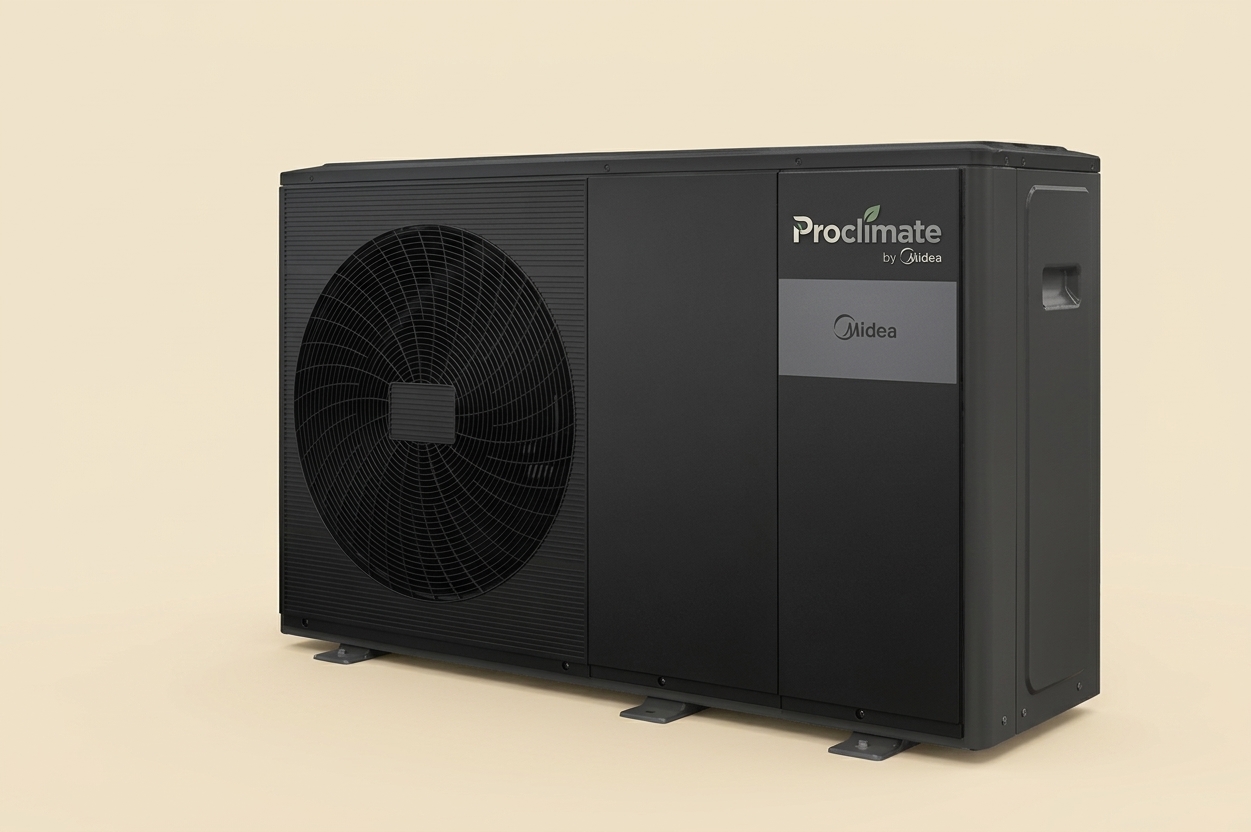 Pompă de căldură Midea R290 8 kW, 230 V – Încălzire și răcire eficientă, ofertă cu montaj opțional